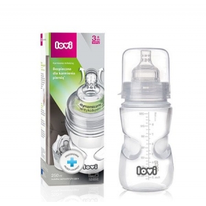 Butelka LOVI medical+ 250ml samosterelizująca smoczek 3+