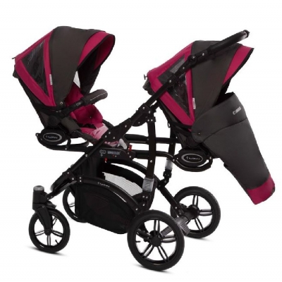 TWINNI Premium 2w1 Czarny Stelaż