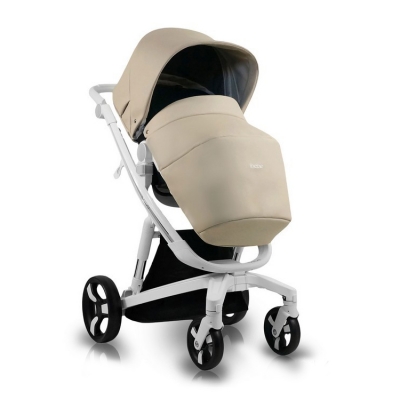 Ibebe I-stop z elektronicznym hamulcem 2w1 Eco white