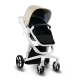 Ibebe I-stop z elektronicznym hamulcem 2w1 Eco white